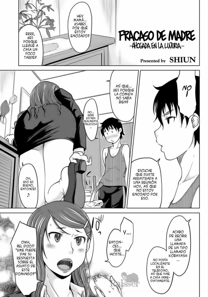 Hahaoya Shikkaku ~Yokubou ni Oborete~ | Fracaso de Madre ~Ahogada en la Lujuria~